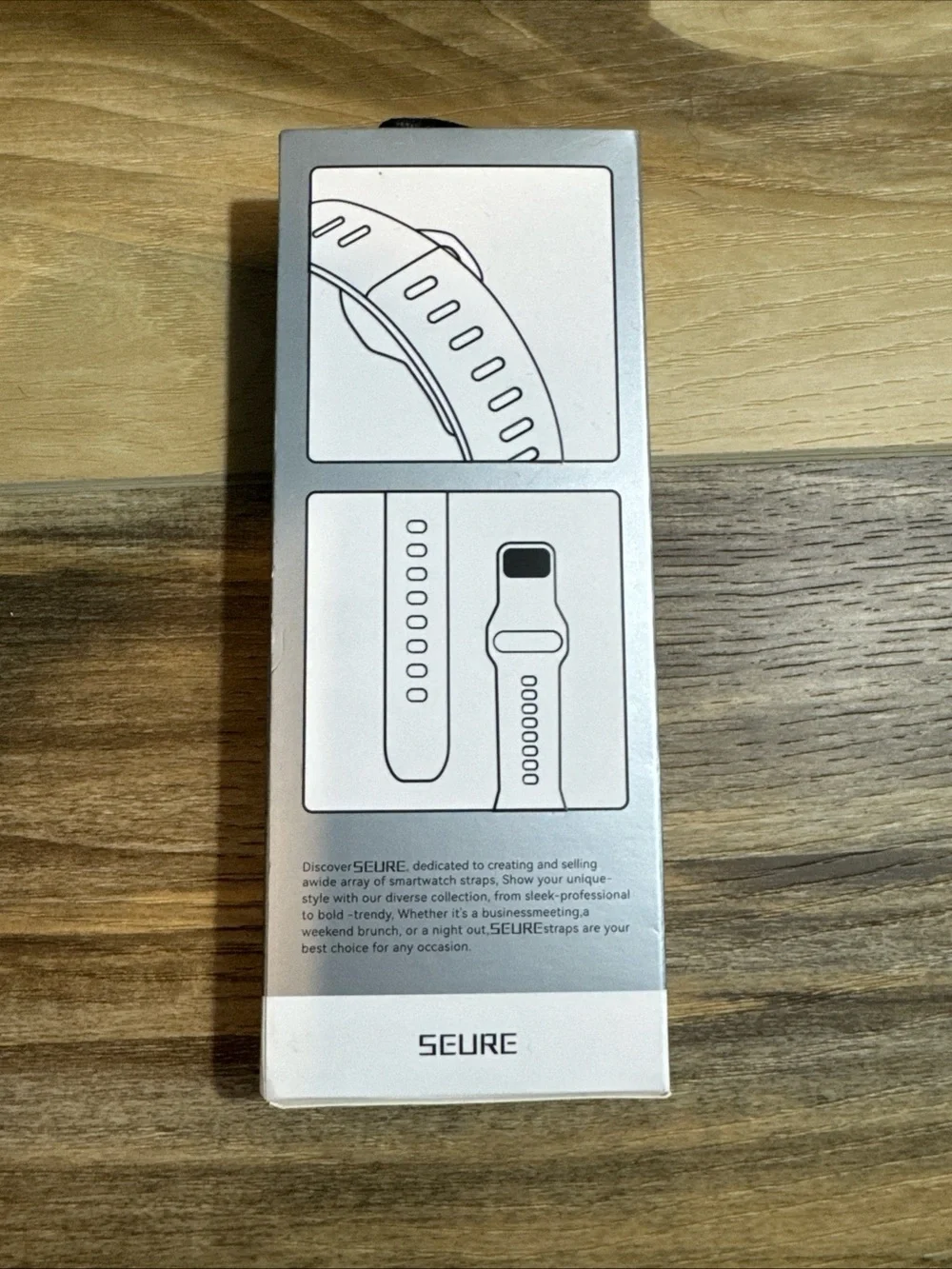 SEURE Apple Watch Band – 44mm – Topographic Design-Never Used- Original Box